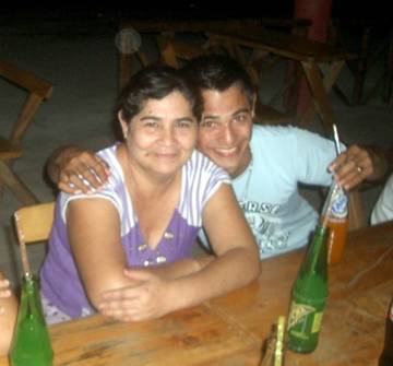 Mauricio, Miguelito, pupusas and pop.JPG